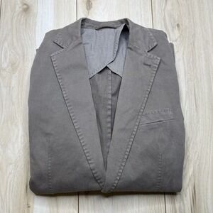 Charles Tyrwhitt Slim Fit Cotton Spots Jacket Beige Mens Size 40L Blazer Stretch